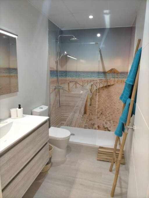 Acogedor Apartamento En La Playa De Cádiz Eksteriør billede