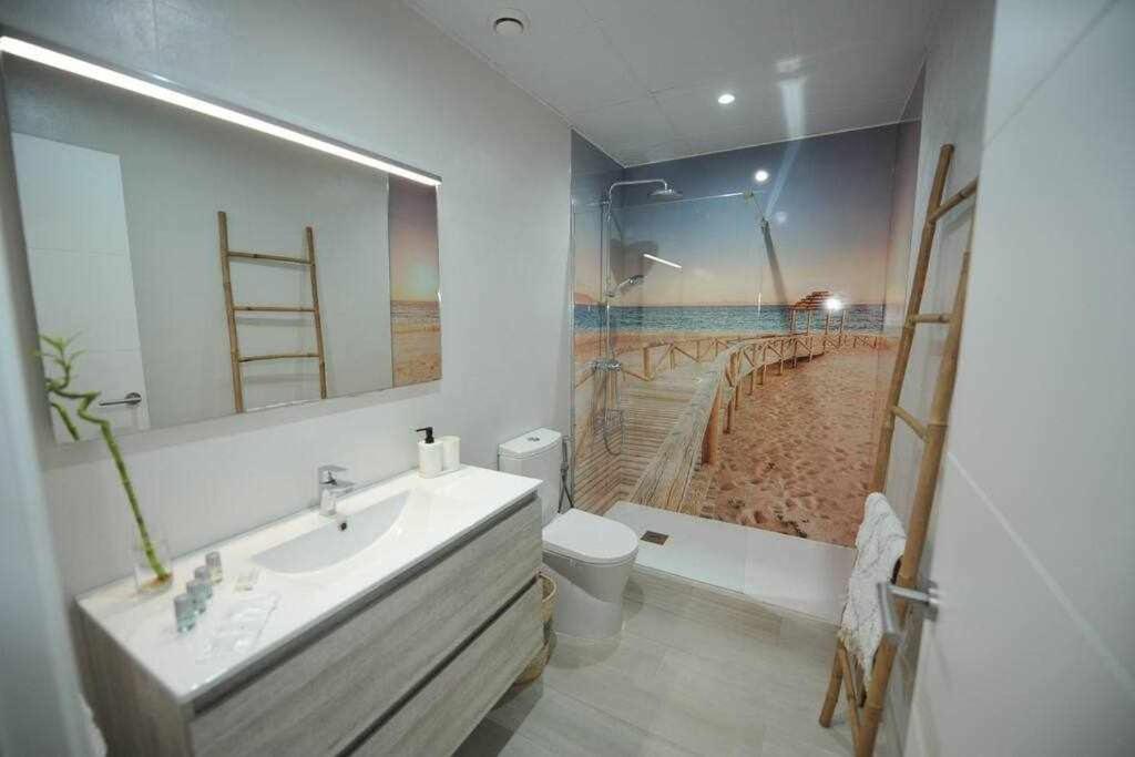 Acogedor Apartamento En La Playa De Cádiz Eksteriør billede